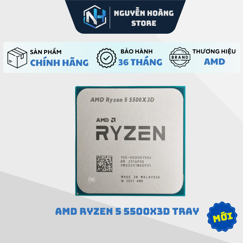 AMD Ryzen 5 5500X3D CPU