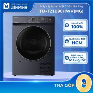 Máy Sấy Bơm Nhiệt TOSHIBA Inverter 8 Kg TD-T21B90HWV(MG) - Bảo Hành Chính Hãng