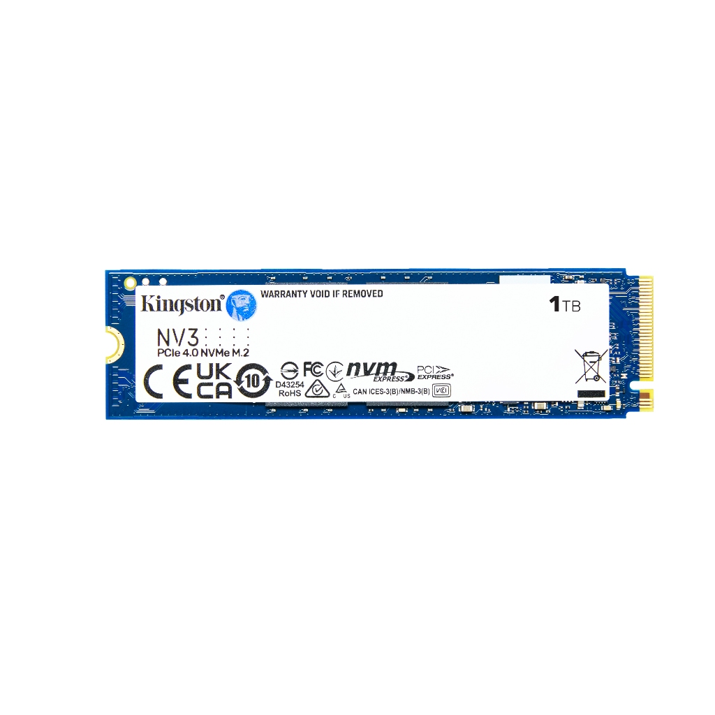 [CITYCOM] Ổ cứng SSD KINGSTON 1TB NV3 2289  NVME PCIe 4 x4 - NEW CHÍNH HÃNG BẢO HÀNH 60 THÁNG