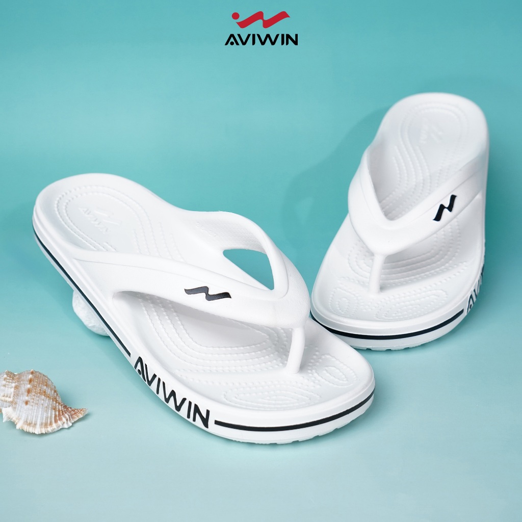 [DT02] Dép Tông Xỏ Ngón Sơn Viền Aviwin Đúc Eva Nguyên Khối Nhẹ Êm