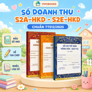 SỔ HKD 2026:S2a+S2b SỔ CHI TIẾT DOANH THU, HÀNG HÓA-THEO CHẾ ĐỘ KẾ TOÁN CHO HỘ /CÁ NHÂN KINH DOANH(4026)