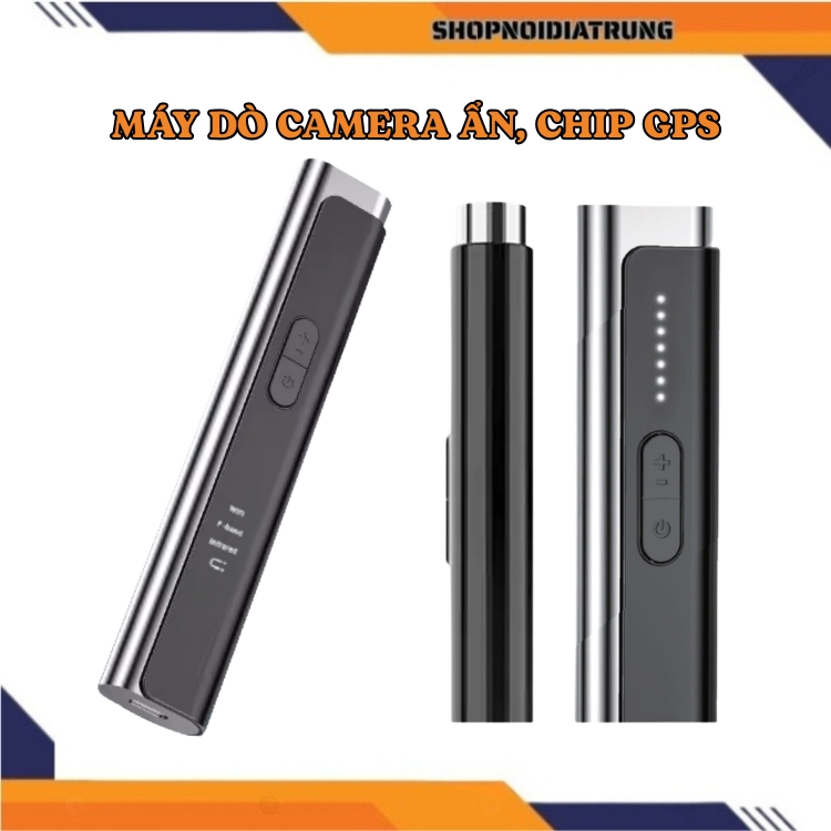 Máy Dò Camera Ẩn Doscom D1 Pro, Máy Phát Hiện Camera, Máy Ghi Âm, Thiết Bị Định Vị GPS