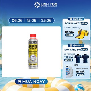Phụ gia vệ sinh hệ thống xăng Voltronic G20 Valve and Injector Cleaner