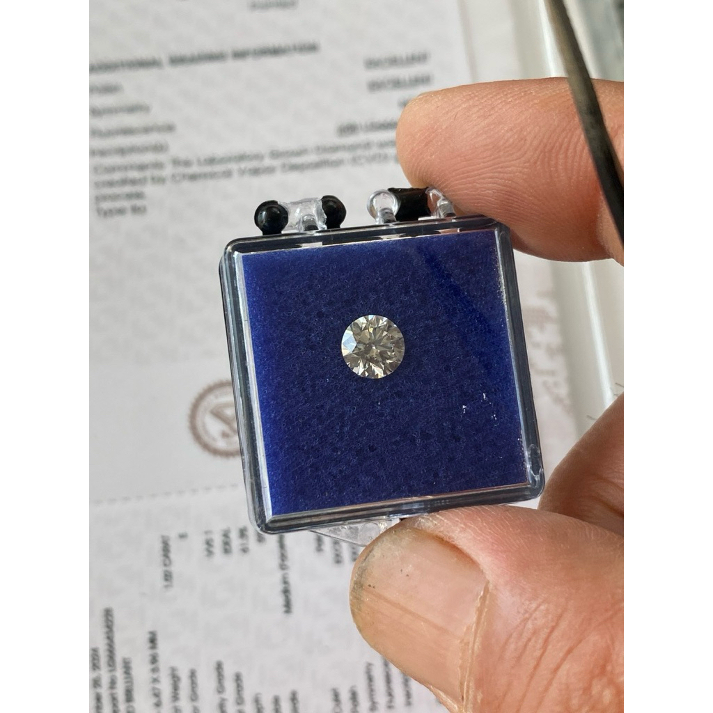 Lab grown diamond 1ct IGI Certificate