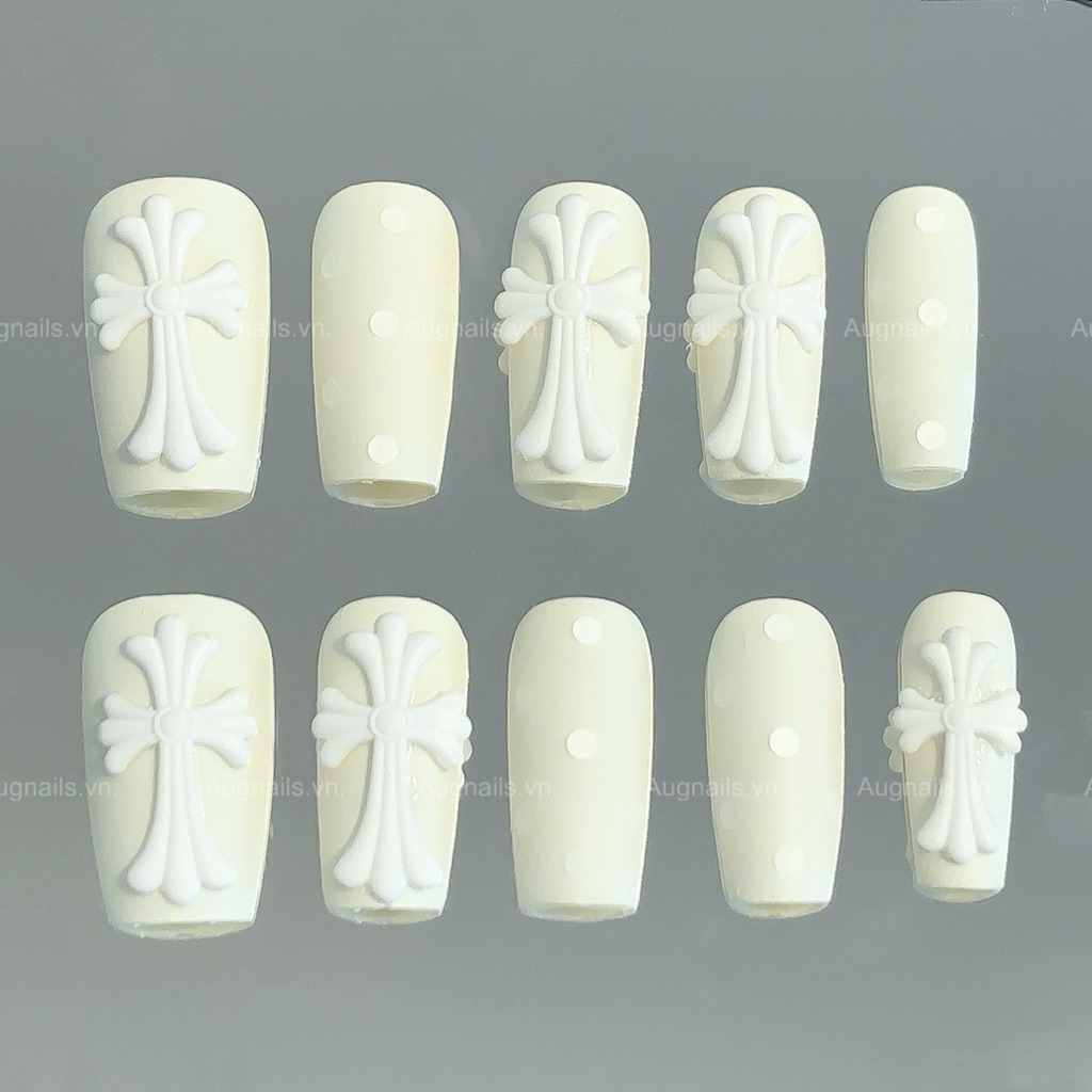 Nailbox Augnails Thiết Kế Phối Charm (M113)
