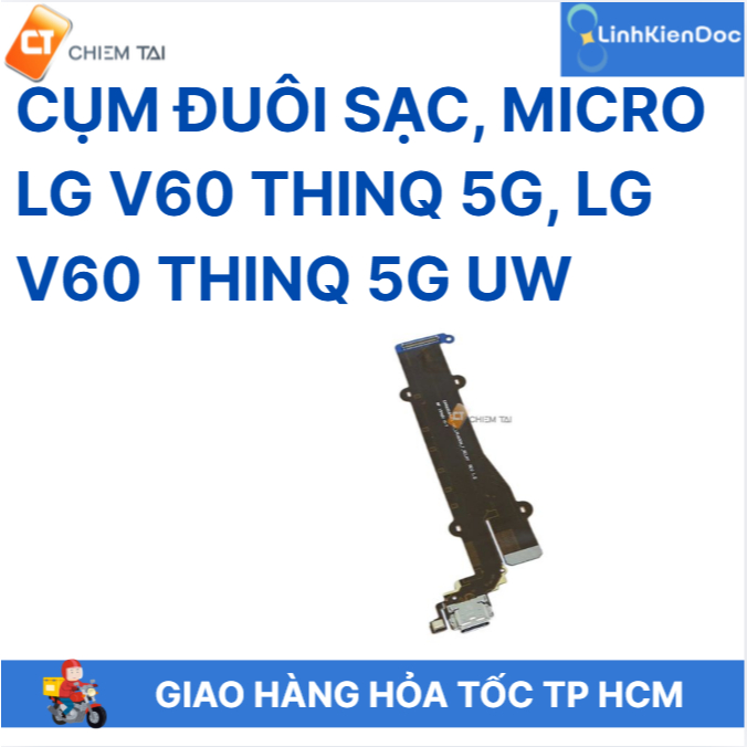 Cụm đuôi sạc, micro LG V60 ThinQ 5G, LG V60 ThinQ 5G UW
