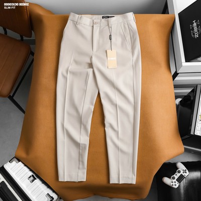 Quần tây nam HEBOZ Tailored slim fit 3M, quần âu công sở thanh lịch tôn dáng - 00003130