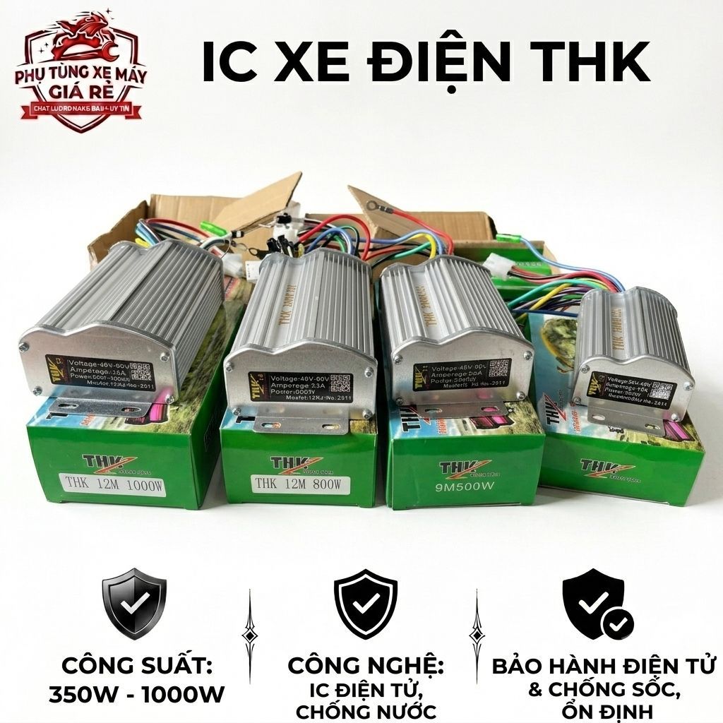 💥 IC ĐIỀU TỐC THK 5 IN 1 (350W - 500W - 800W - 1000W) – ĐỘNG CƠ ÊM SĂN NHƯ ZIN, ĐA NĂNG ĐỘC QUYỀN