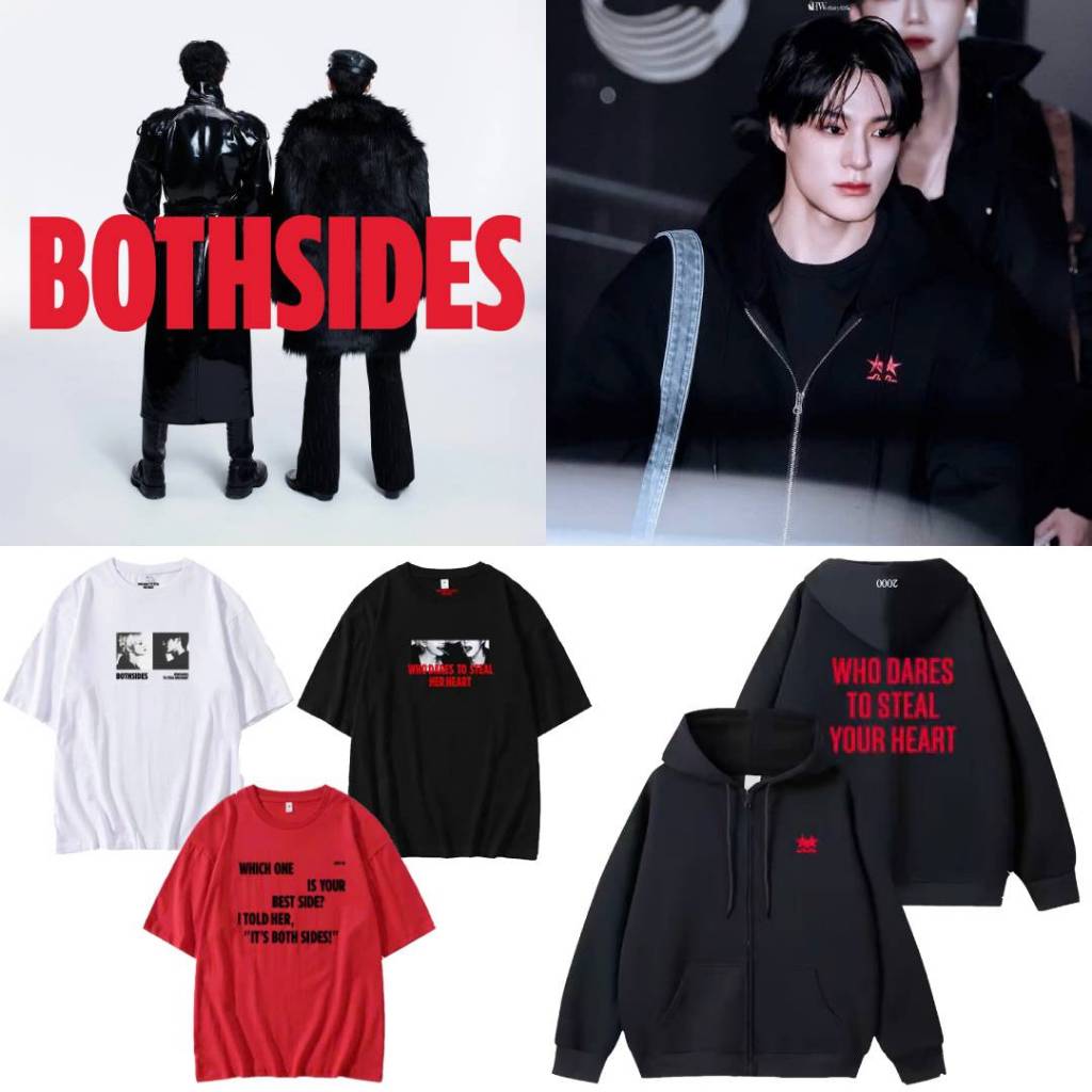 Áo thun + hoodie NCT JNJM (Jeno & Jaemin) - Both Sides