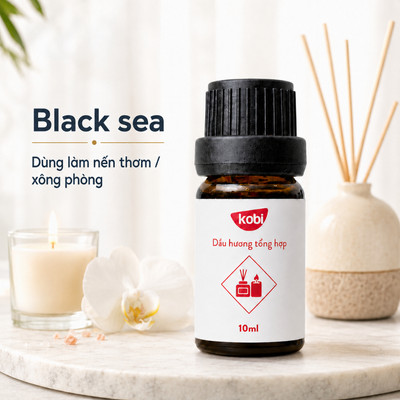 Tinh dầu xông khử mùi, thơm phòng hương hỗn hợp Black Sea Kobi hương vị của biển cả  - 10ml