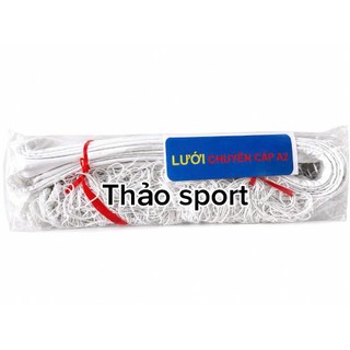 LƯỚI BÓNG CHUYỀN A2 - CÓ CÁP - TIÊU CHUẨN THI ĐẤU - 9m x 1m - CHỈ CÓ MÀU TRẮNG
