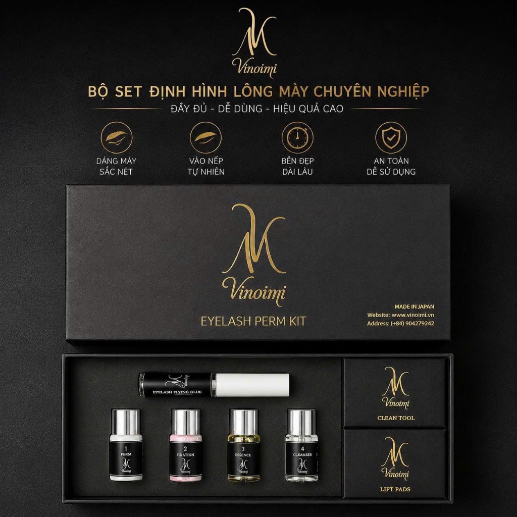 SET UỐN MI NHẬT, SET ĐỊNH HÌNH LÔNG MÀY