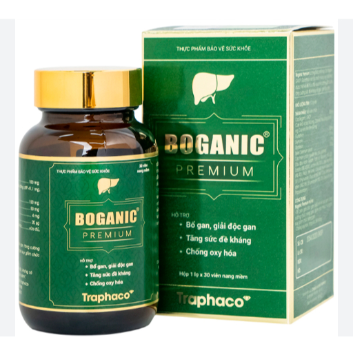 Boganic Premium, hỗ trợ bảo vệ tế bào gan & tăng cường chức năng gan