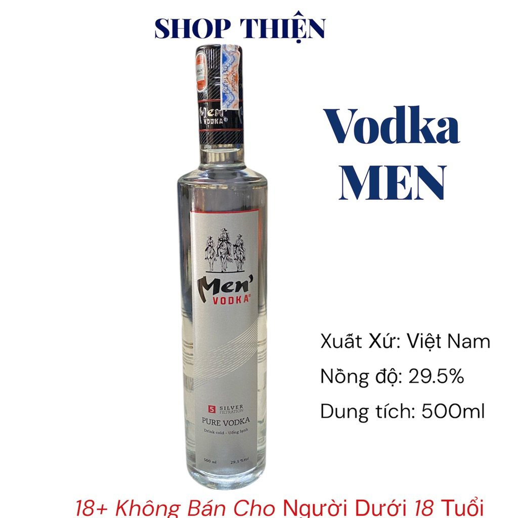VODKA MEN LỚN 29.5% 500ml