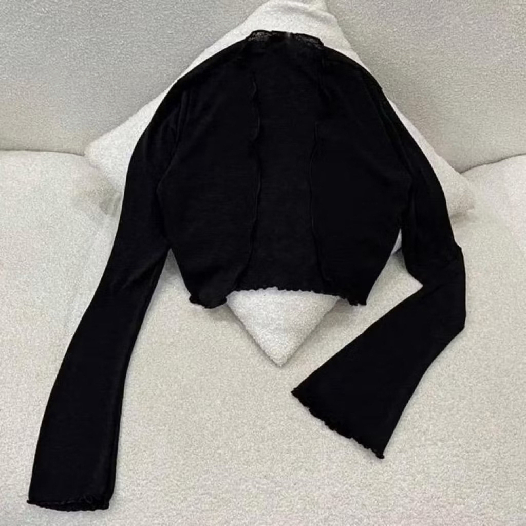 A-67. Áo khoac giay Women - Thun Gân Len 4 Chiều Free Size