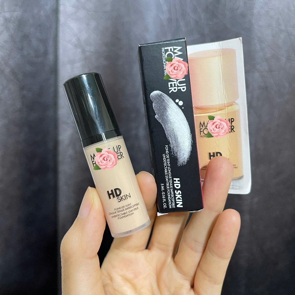 Kem Nền MAKE UP 4EVER HD Skin Mini 5ml – Kem Nền Mỏng Nhẹ, Hiệu Ứng Tự Nhiên Dung Chu Chumia