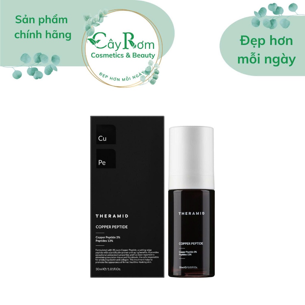 [THERAMID] Serum phục hồi và tăng sinh Theramid Copper Peptide (30ml)