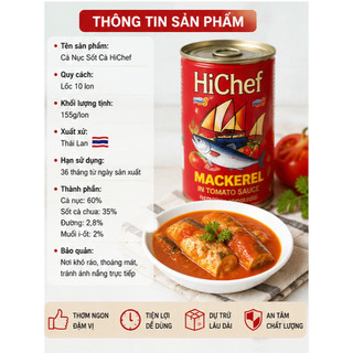 CÁ NỤC SỐT CÀ THAI SHIP 155G–CÁ HỘP NHẬP KHẨU THÁI LAN | THƠM NGON ĐẬM ĐÀ–TIỆN LỢI CHO MỌI BỮA ĂN