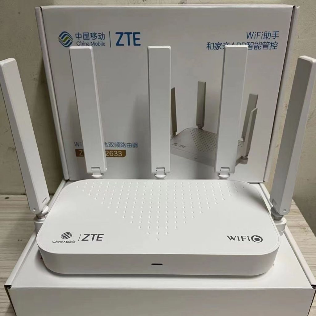 New 100% Bộ Phát Wifi 6 ZTE E2633 / E2623 chuẩn Ax3000 - Hỗ trợ mesh full gigabit - Vua xuyên tường 