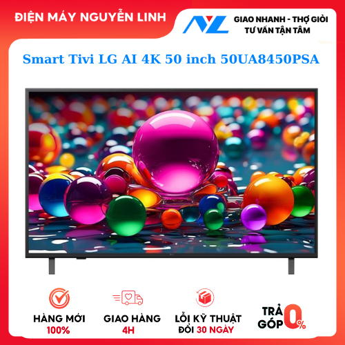 Smart Tivi LG AI 4K 50 inch 50UA8450PSA