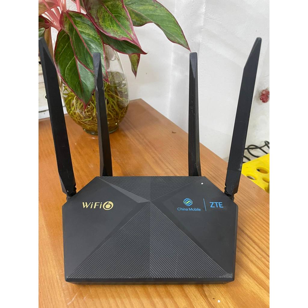Bộ Phát WiFi 6 ZTE E2603 room tiếng anh quốc tế - Mẫu Wifi 6 Mới Nhất 2026 Xuyên Tường AX1800 Có Mes
