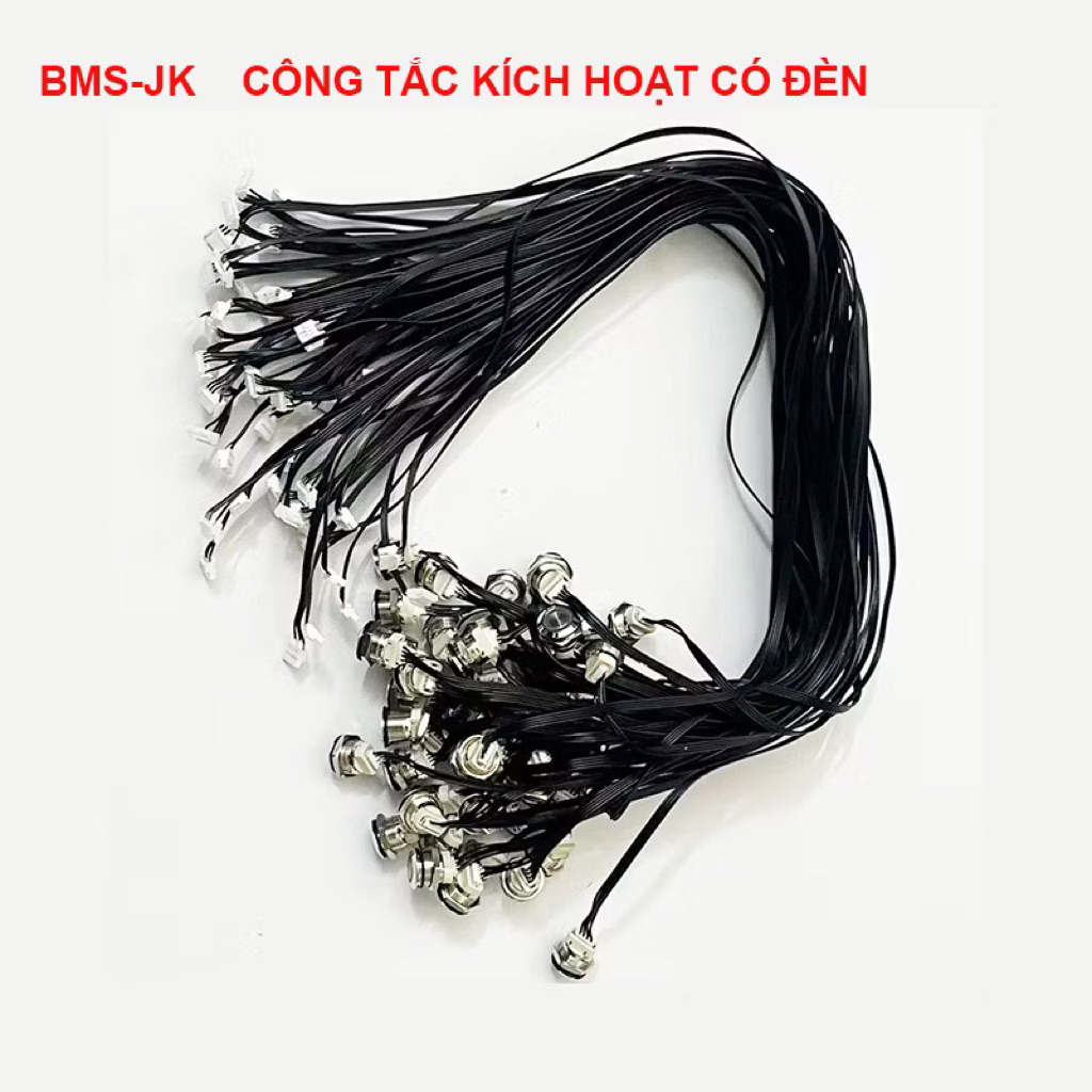 CÔNG TẮC NGUỒN - KÍCH HOẠT KHỞI ĐỘNG ĐÈN LED ĐỎ CHÍNH HÃNG JK