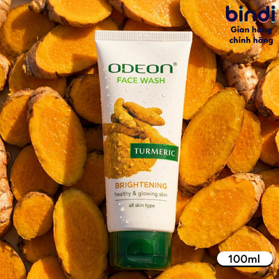 Sữa Rửa Mặt Odeon 100ml Làm Sạch Dịu Nhẹ, Giảm Bóng Nhờn & Dưỡng Sáng Da