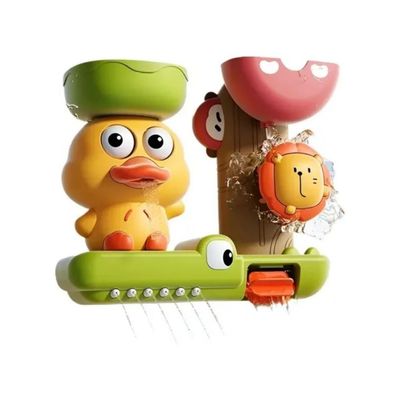 Đồ Chơi Nhà Tắm Vịt Vàng PEEK A BOO PAB069