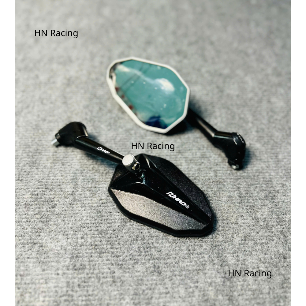Gương Chiếu Hậu H2D V2 Nhựa Ren Thuận 10li Tặng Ốc