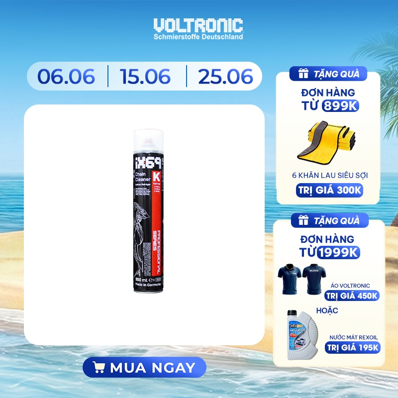 Xịt rửa sên nhập khẩu chính hãng từ đức VOLTRONIC IX69 Jumbo 800ml - VOLTRONIC VIETNAM store
