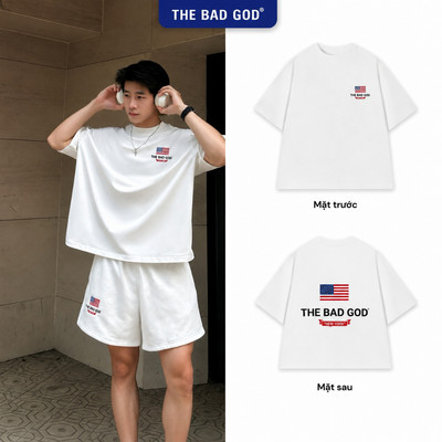 [NEW ARRIVALS 2026] Áo Thun The Bad God New York Chất Cotton Form Boxy Cho Nam Nữ