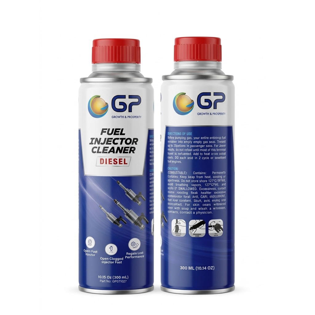 Phụ Gia Vệ Sinh Kim Phun Dầu Diesel GP Fuel Injector Cleaner (300ml)
