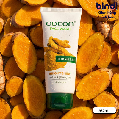 Sữa Rửa Mặt Odeon 50ml Làm Sạch Dịu Nhẹ, Giảm Bóng Nhờn & Dưỡng Sáng Da
