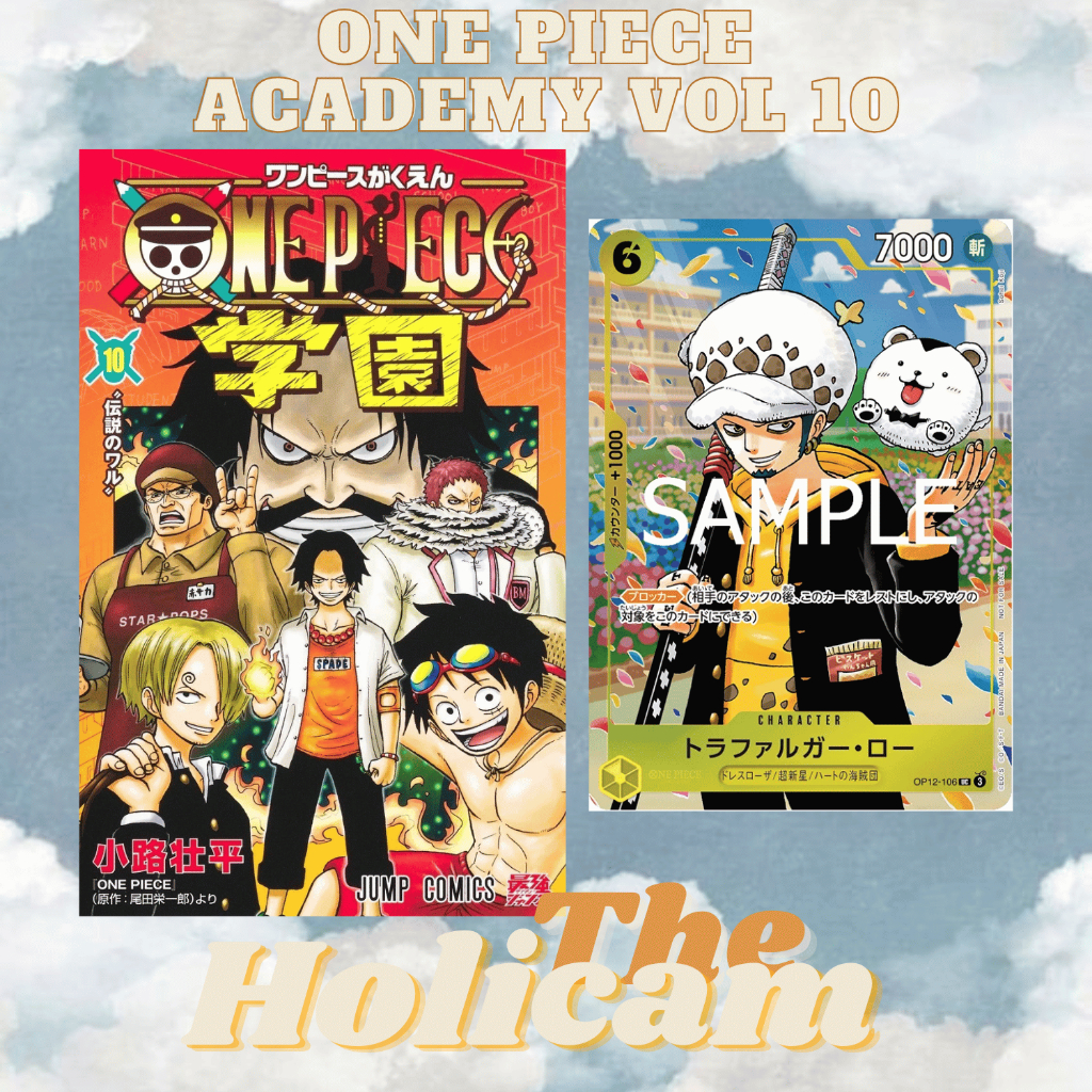 [Chính hãng BANDAI] One Piece Academy Vol 10 Bonus Thẻ TCG OP12-106 Law