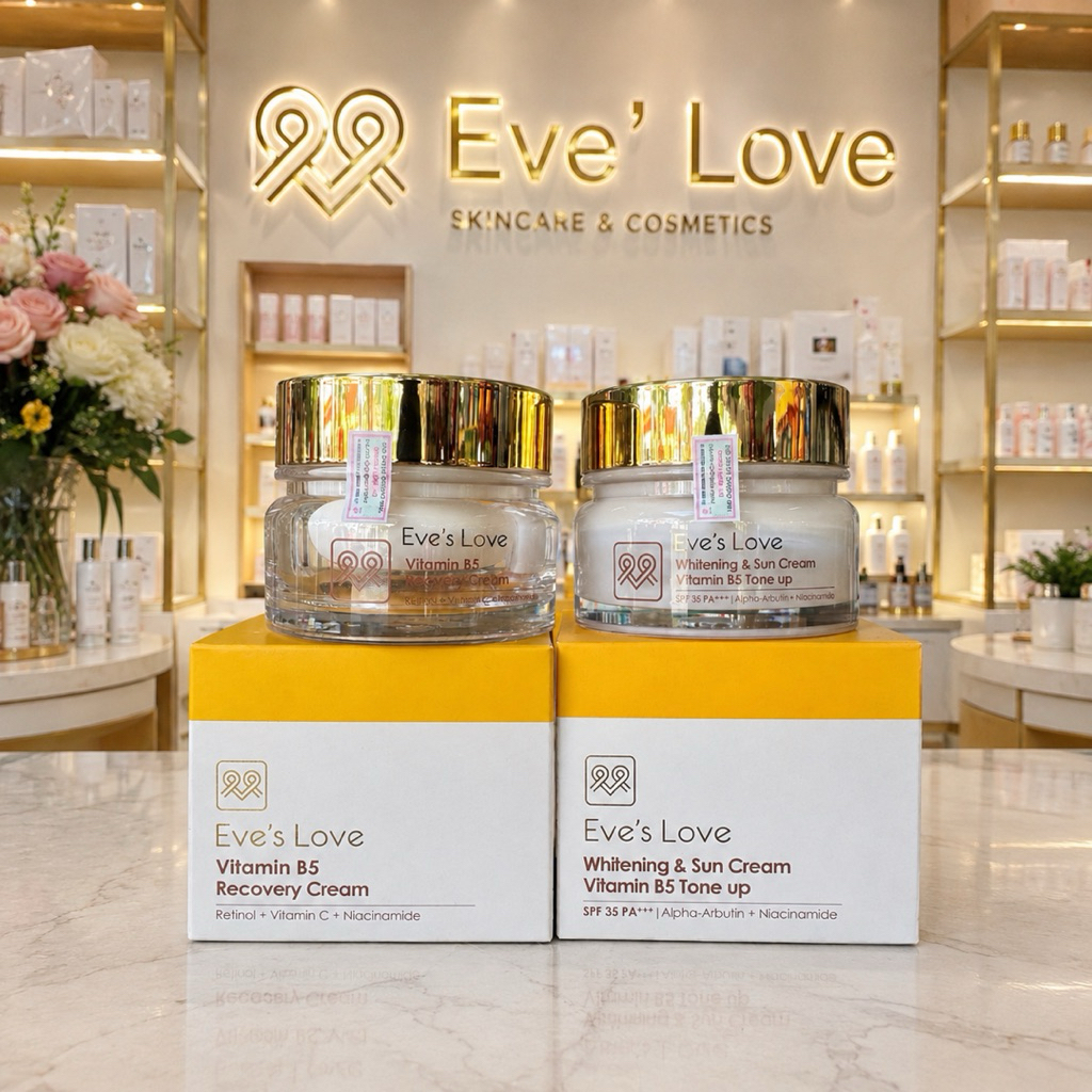 Kem Dưỡng Da Eve’s Love Vitamin B5 Recovery Cream - Cấp Ẩm, Dưỡng Da Sáng Mịn 50ml