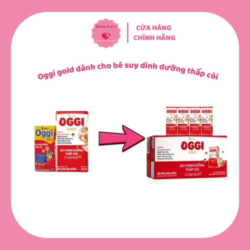 Combo 2 thùng sữa bột pha sẵn Oggi gold 110ml /180ml
