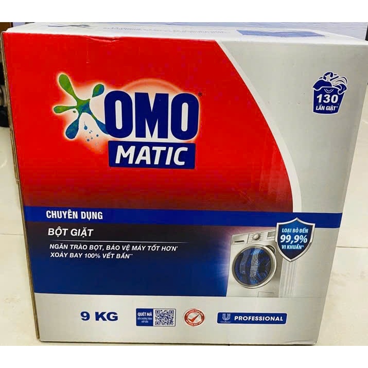 Bột Giặt Omo Chuyên Dụng 9KG