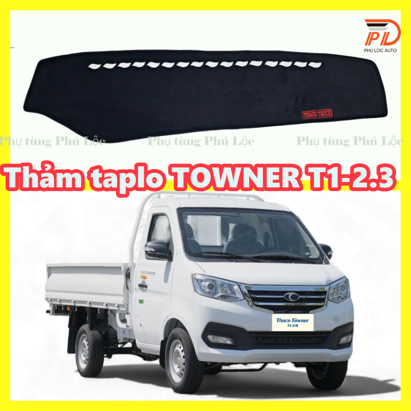 Thảm chống nắng taplo xe tải TOWNER T1-2.3, T1-2.5, T1-2.8 990kg đời mới 2025 ( giá 1 cái)