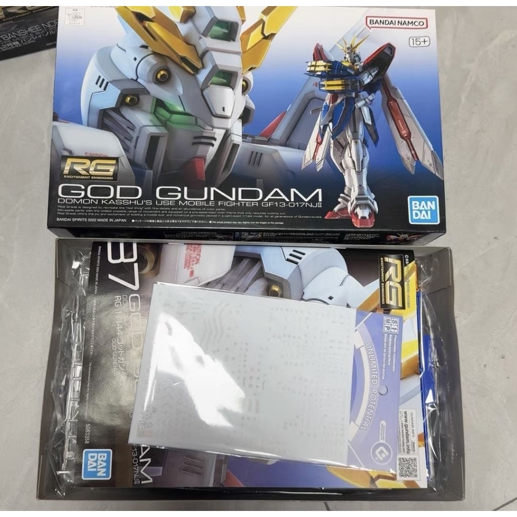 [Hàng Order] RG 1/144 God Gundam / Burning Gundam