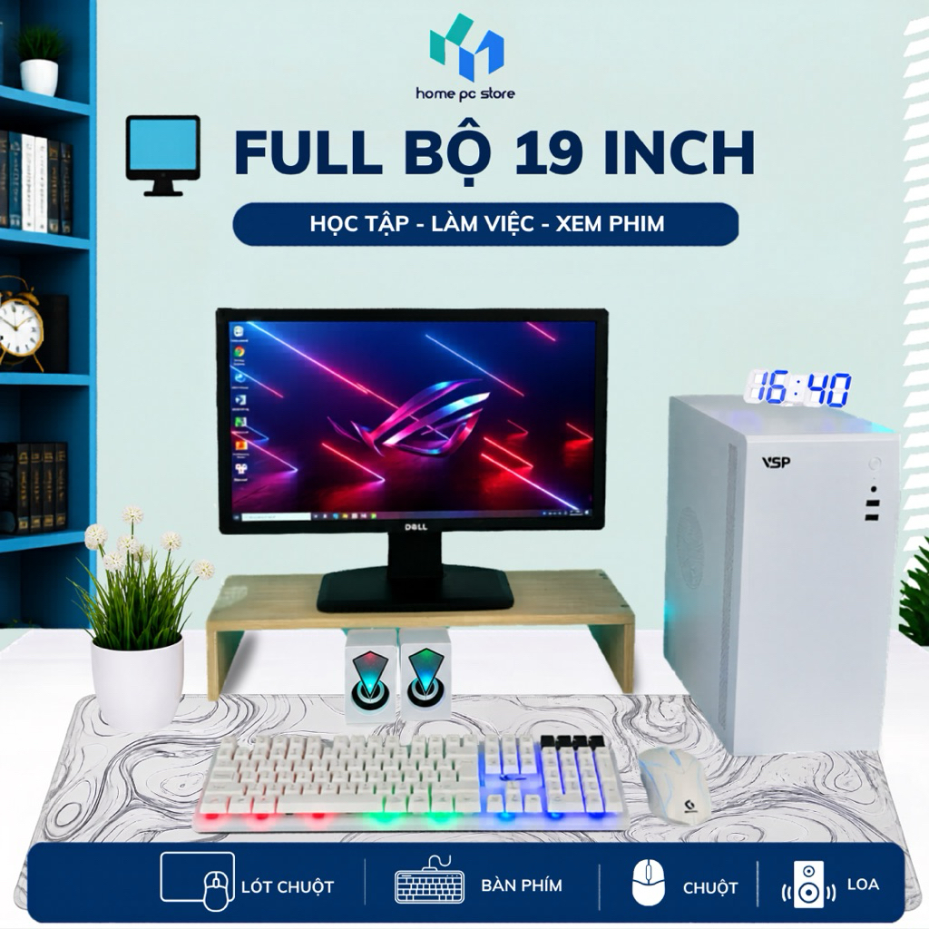 Bộ máy Tính Để Bàn Core i7 RAM 8GB PC Văn Phòng, Học Online, Kế Toán, Bán Hàng Bảo Hành 12 Tháng 1 Đổi 1 | BigBuy360 - bigbuy360.vn