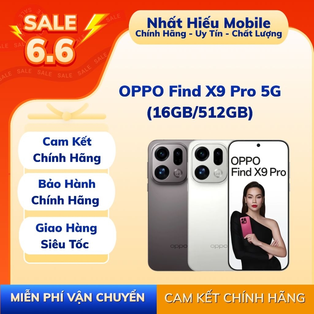 OPPO Find X9 Pro 5G 16GB/512GB - Hàng cũ lướt