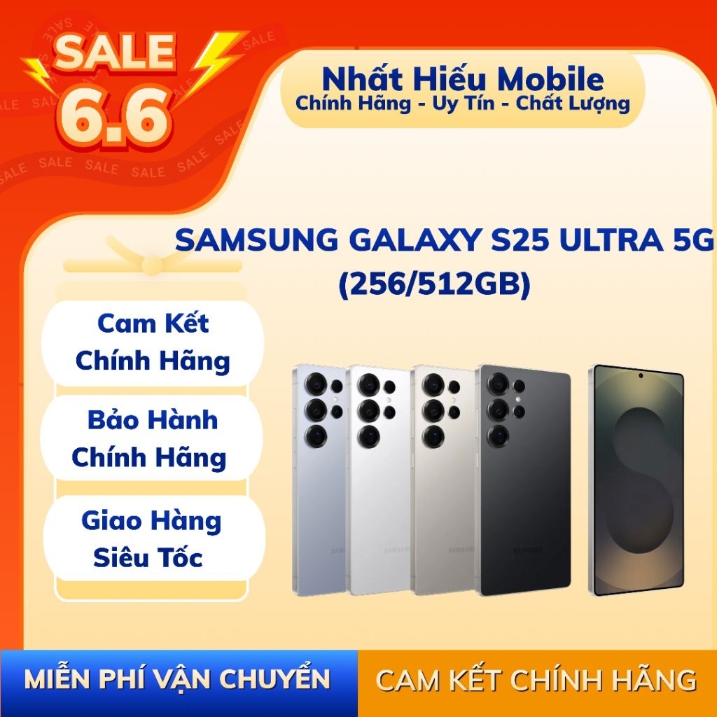 Samsung Galaxy S25 Ultra 5G (256GB/512GB) - Hàng Chính Hãng