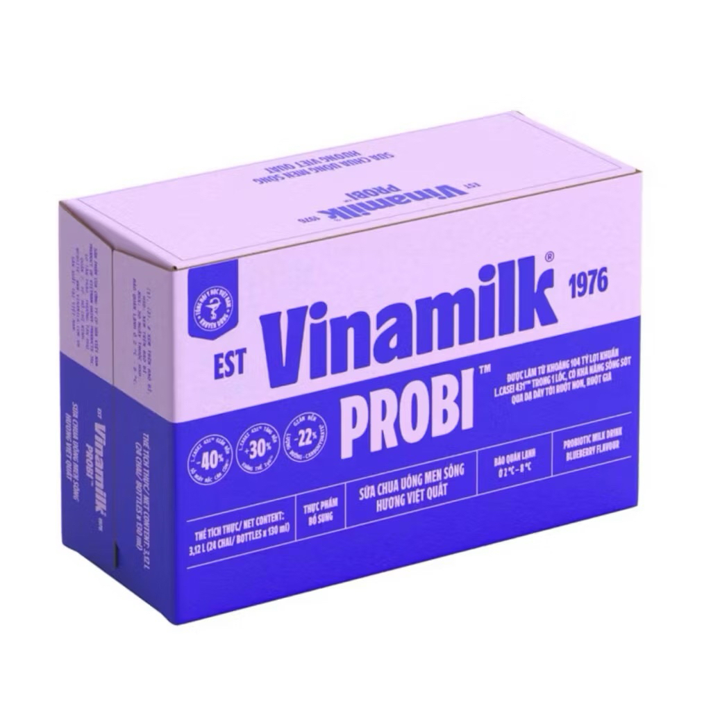1 thùng men proby việt quất 130ml