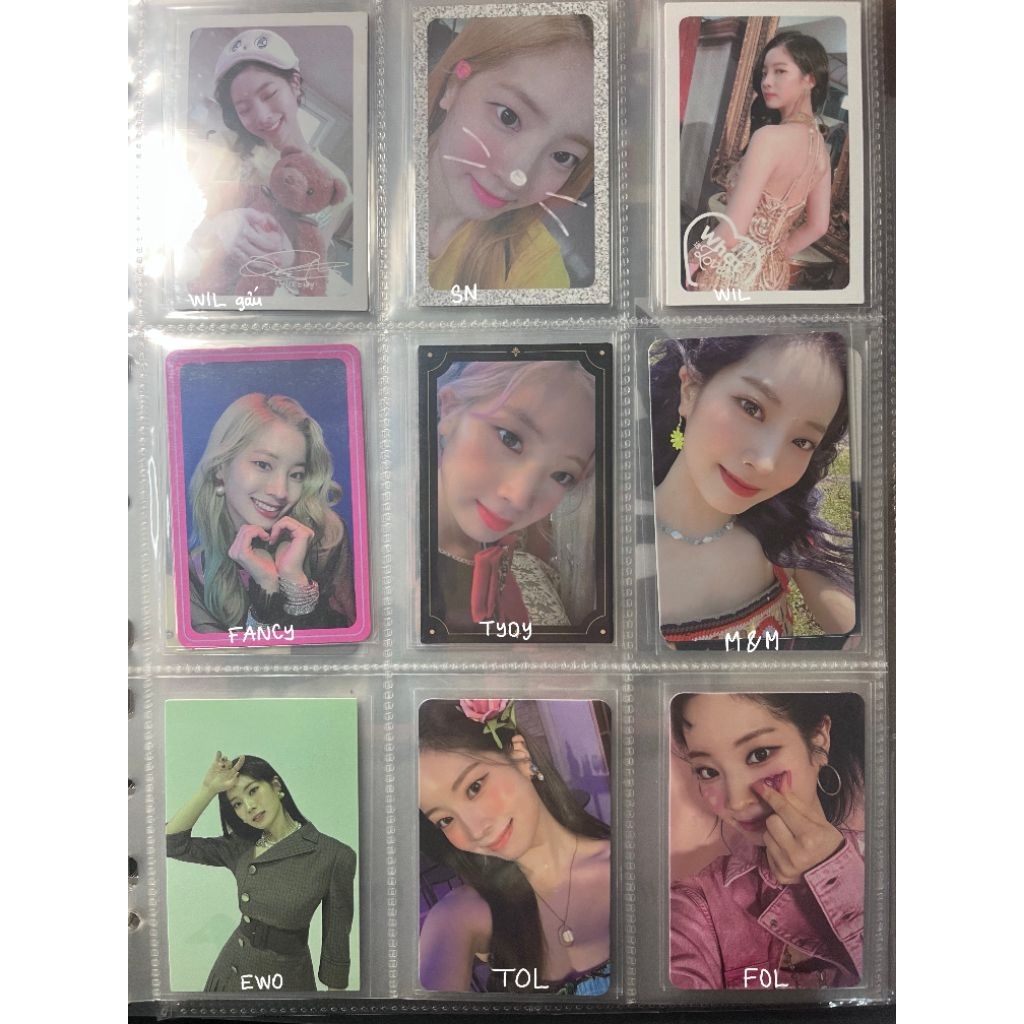 Card album TWICE DAHYUN OFFICIAL