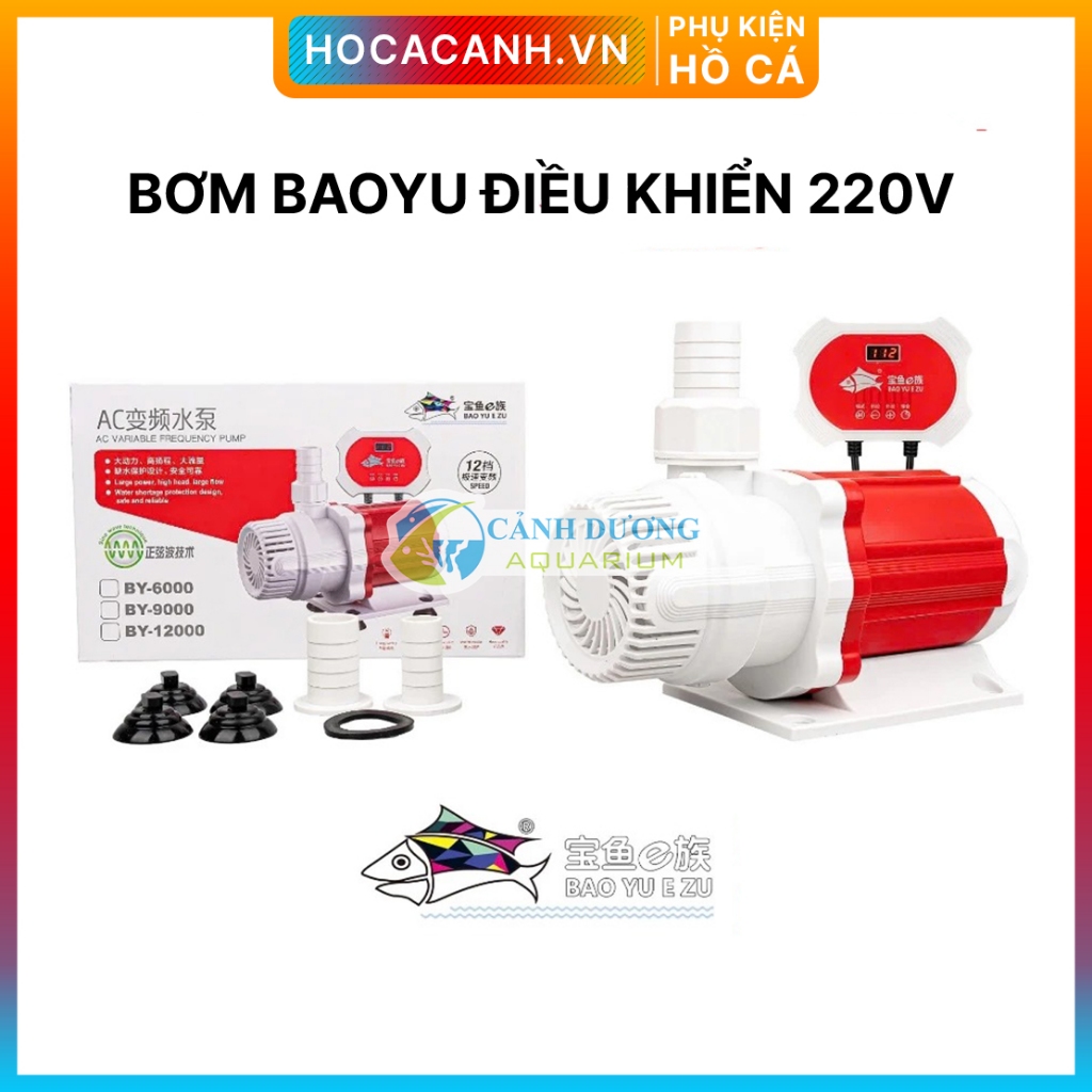 Máy bơm baoyu có bảng điều khiển 12 chế độ - BY2000 BY3000 BY4000 BY6000 BY9000 BY12000