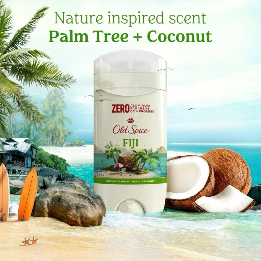 Chính hãng Lăn khử mùi sáp Old Spice FIJI 85g