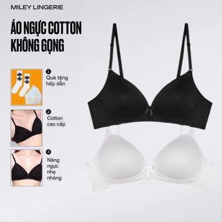 Set 2 áo ngực nữ cotton không gọng miley lingerie brw01015-02115
