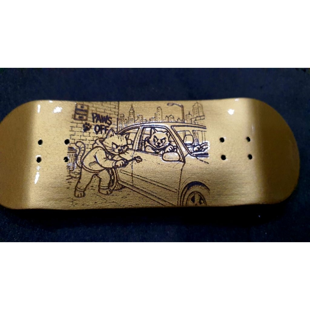 Saigon Skateboards "Cat Burglars" 34mm Fingerboard