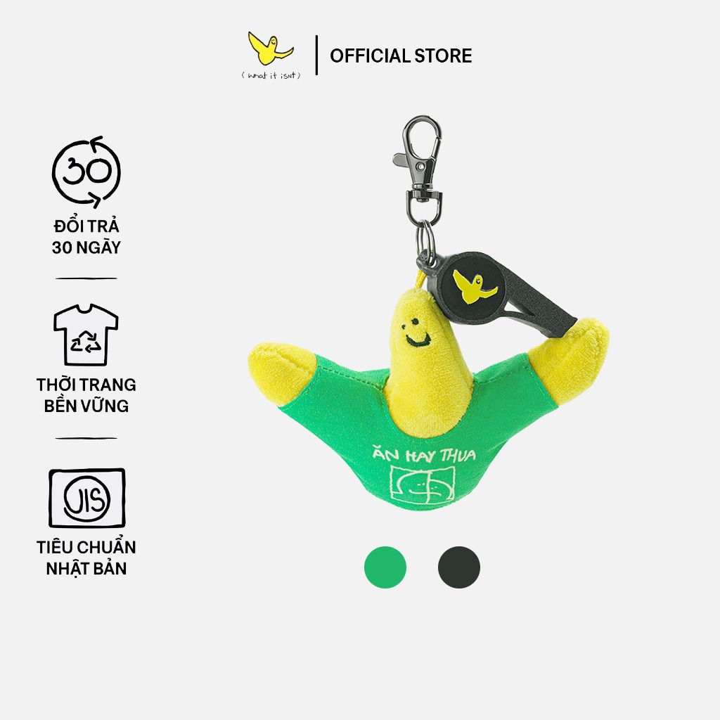 Móc Khoá Thú Bông Angel What it isNt x ABC-Mart Cổ Động - What it isNt