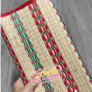Chiếu Cói Cho Bé Nằm Mát, Chiếu Lót Nền Nhà, Chiếu Nằm Võng Cho Bé Cỡ Lớn 60x75cm